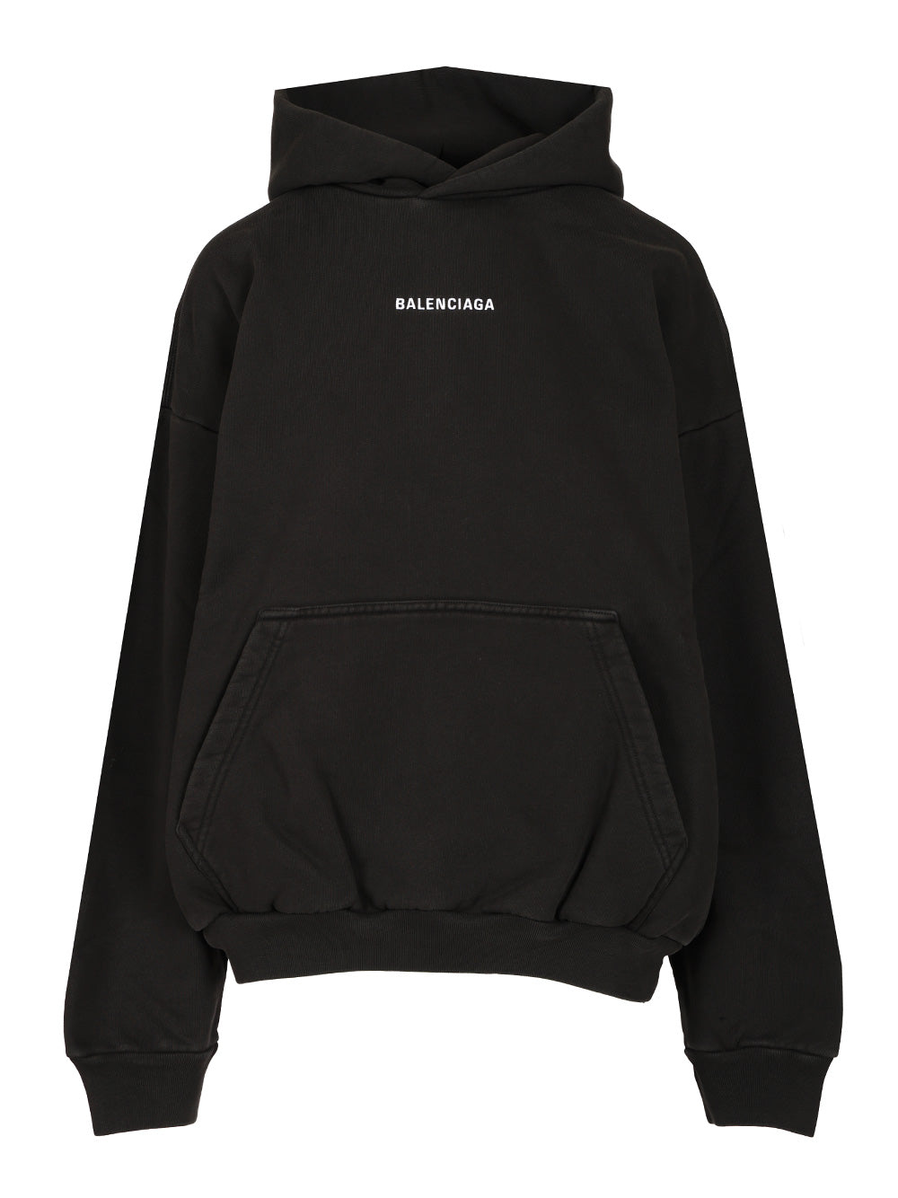 Balenciaga New Balenciaga Back Sweatshirts - Black | 67c2f546afaaca59e3c13667612ea9f910d09725