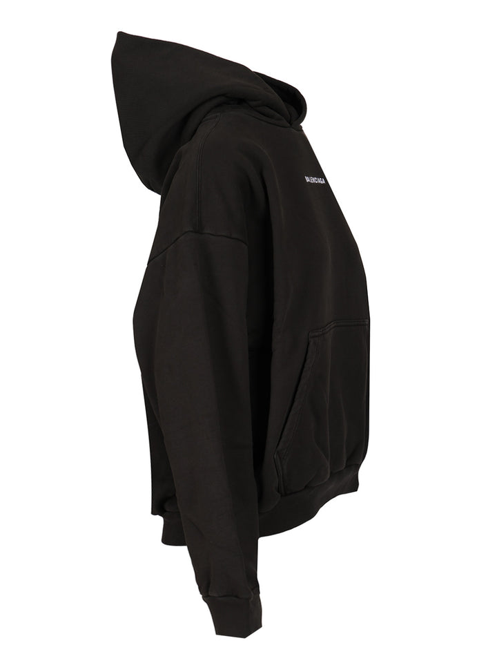 Balenciaga New Balenciaga Back Sweatshirts - Black | 61816ee9751af29eea3ea8eca911820a00fc1001