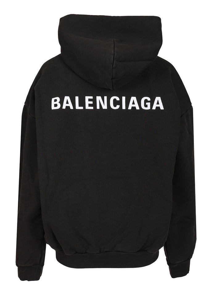 Balenciaga New Balenciaga Back Sweatshirts - Black | 93f24bfa6af9dd84557665a4705a1d8272bfd8ea