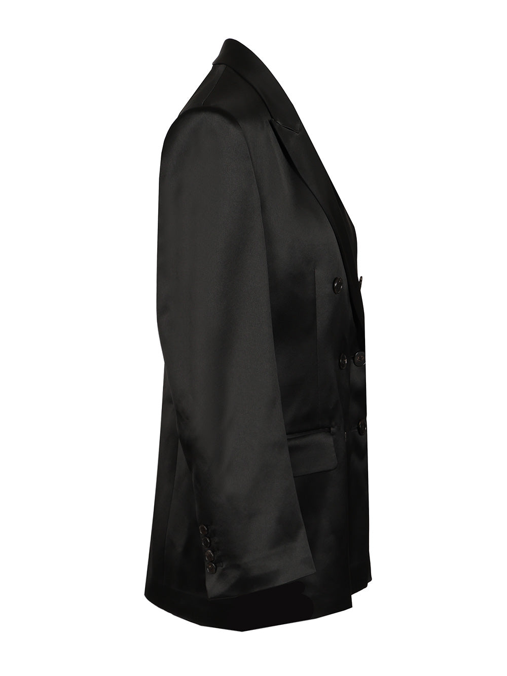 Filippa K Double-Breasted Blazer Jackets - Black | 03edd205368bc579307aaa1e1556fabe5e31057a