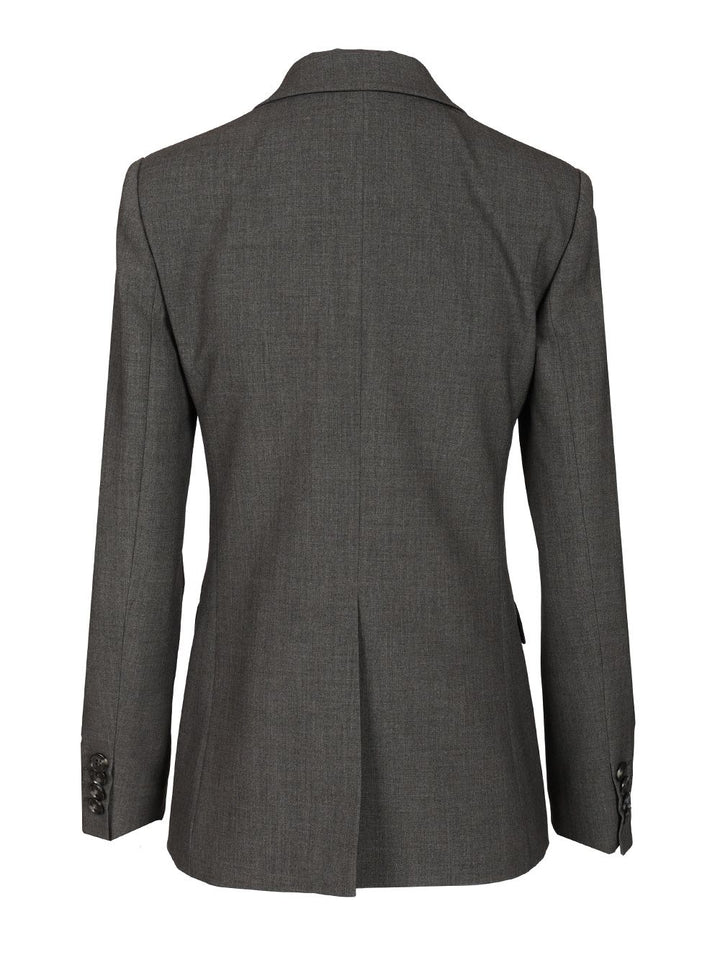 Al Duca D'Aosta Double-Breasted Jacket Jackets - Grey | 4b6ffd900e326abbfed22e7256ed0bbe7709e7c1