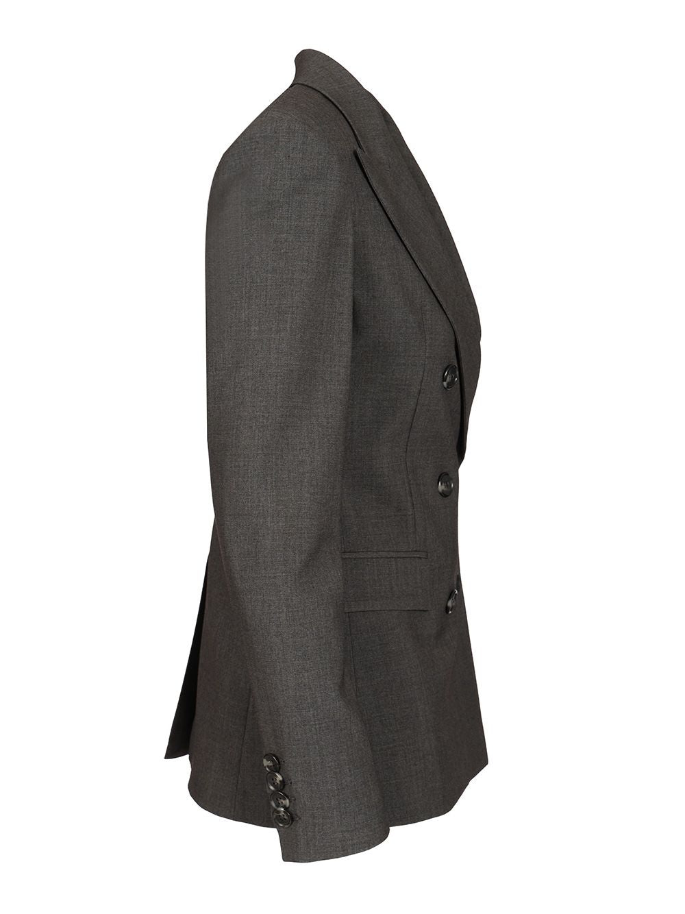 Al Duca D'Aosta Double-Breasted Jacket Jackets - Grey | 9bf9b5134dcac438f725a51294ae919c4d1438ad