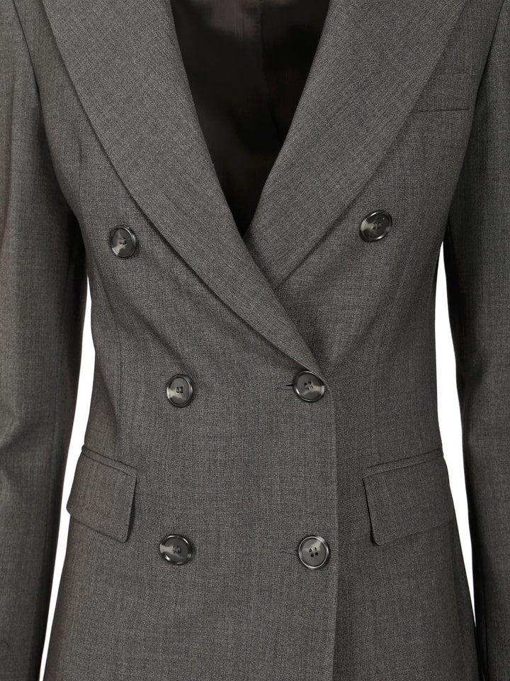 Al Duca D'Aosta Double-Breasted Jacket Jackets - Grey | 1f1069496afb02692b5feb67e40e5ed8680fe70a