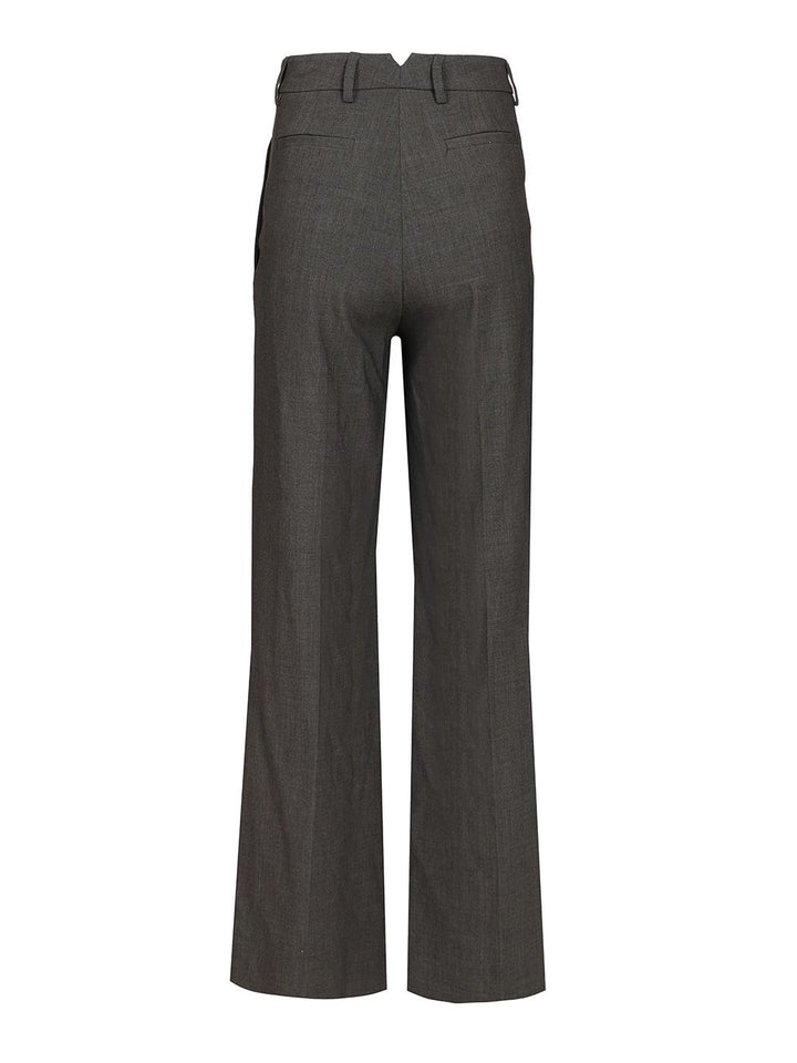 Al Duca D'Aosta High-Waisted Trousers - Grey | b911415f2a3dde10875f07a8c2bcdcdb5ea7dbab