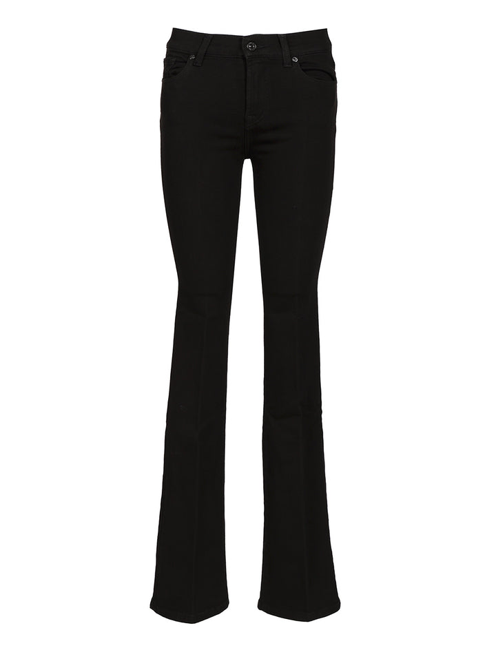 7 For All Mankind Bootcut Skinny Jeans - Black | 670a12fee8eb2802ae6fe9561ab62cc0fb1de27f