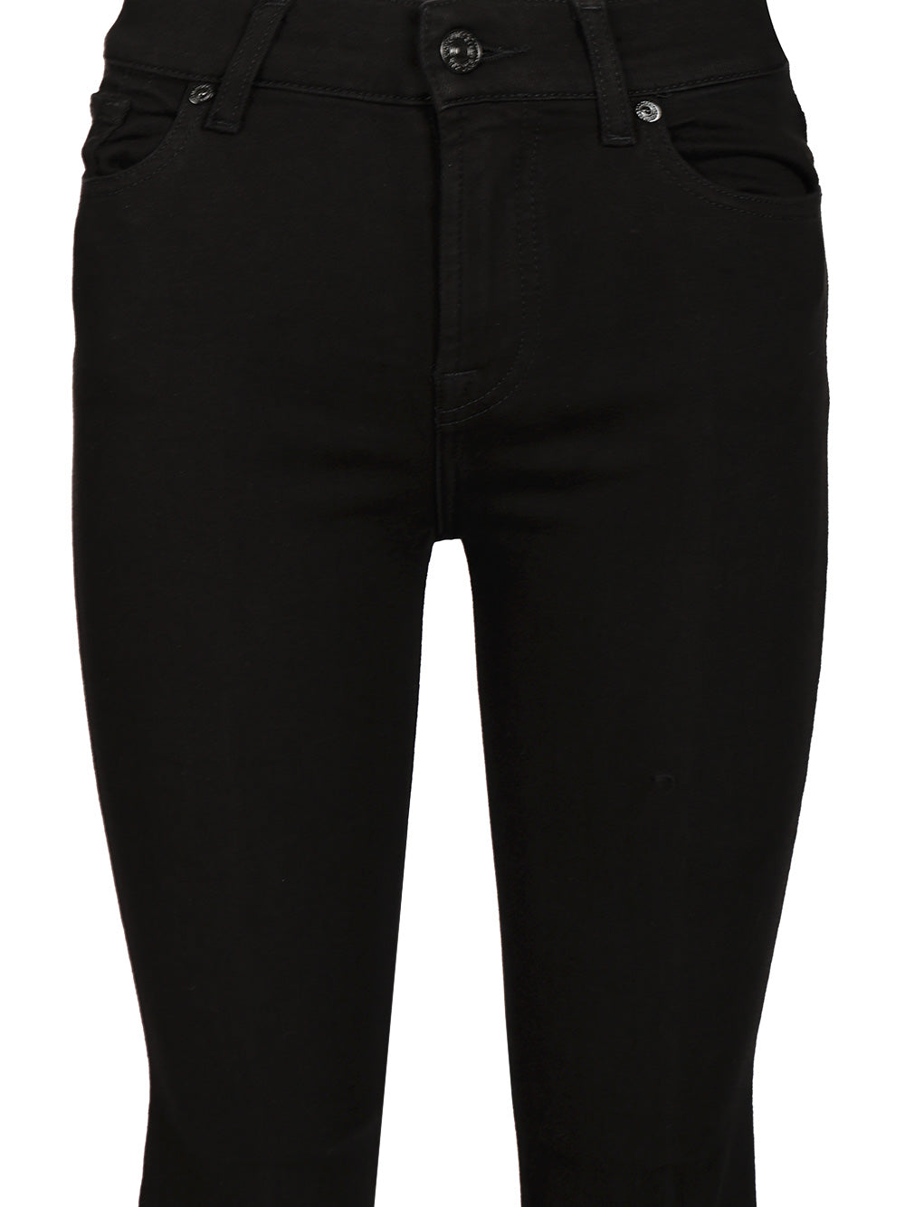 7 For All Mankind Bootcut Skinny Jeans - Black | 9116865d4a9f58dc228a819d8505e485997cb04b