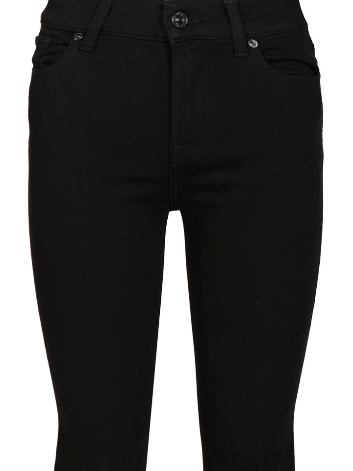 7 For All Mankind Bootcut Skinny Jeans - Black | 9116865d4a9f58dc228a819d8505e485997cb04b