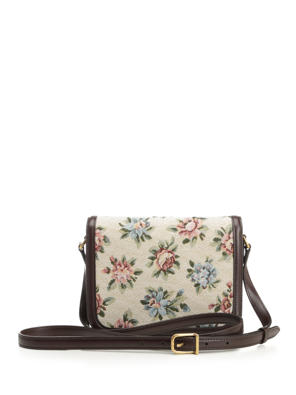 Valentino Garavani 9to5 Shoulder Bag In Jacquard Fabric With Papier Floral Shoulder Bags - Multicolor | df7c4a21c9bff77d58491726e7ab6507328a2037