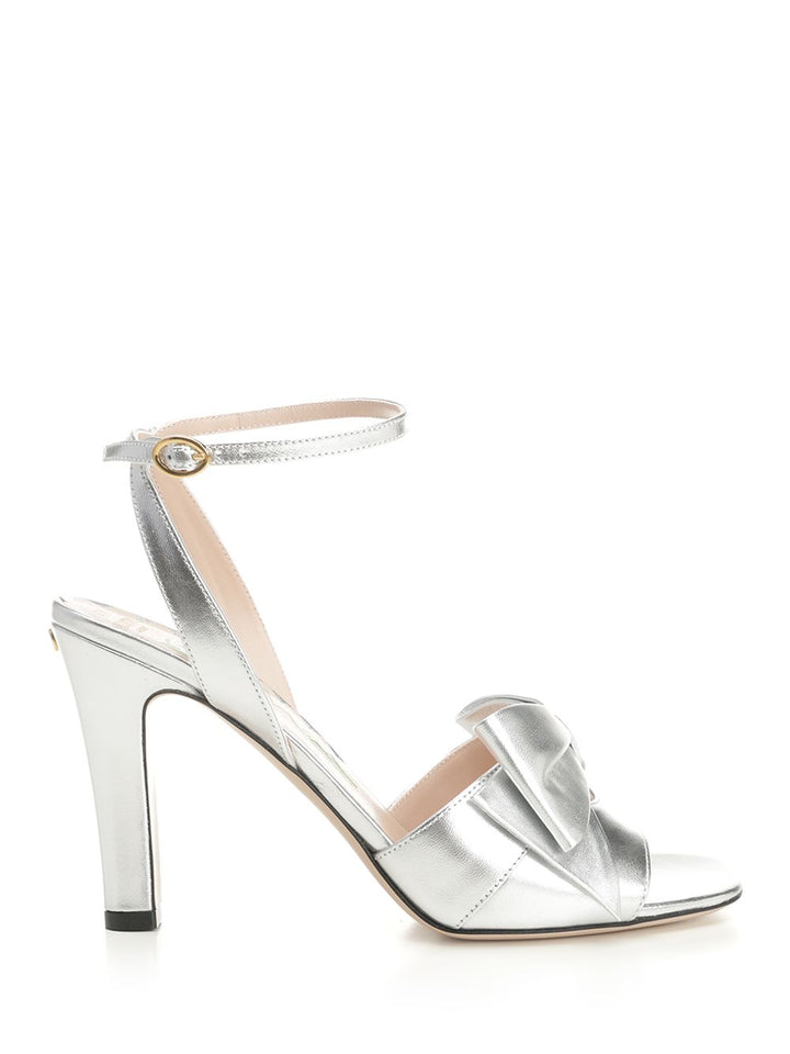 Valentino Garavani Bowow  Sandal Sandals - Silver | 7f88bf406246f5b6c4f4079a33d8672e240d3e5f