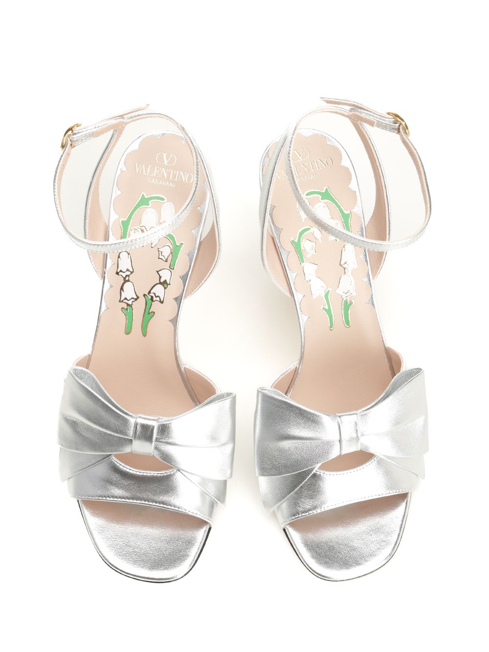 Valentino Garavani Bowow  Sandal Sandals - Silver | bf920848bd3917d463e841cfe262cc950177f9bd