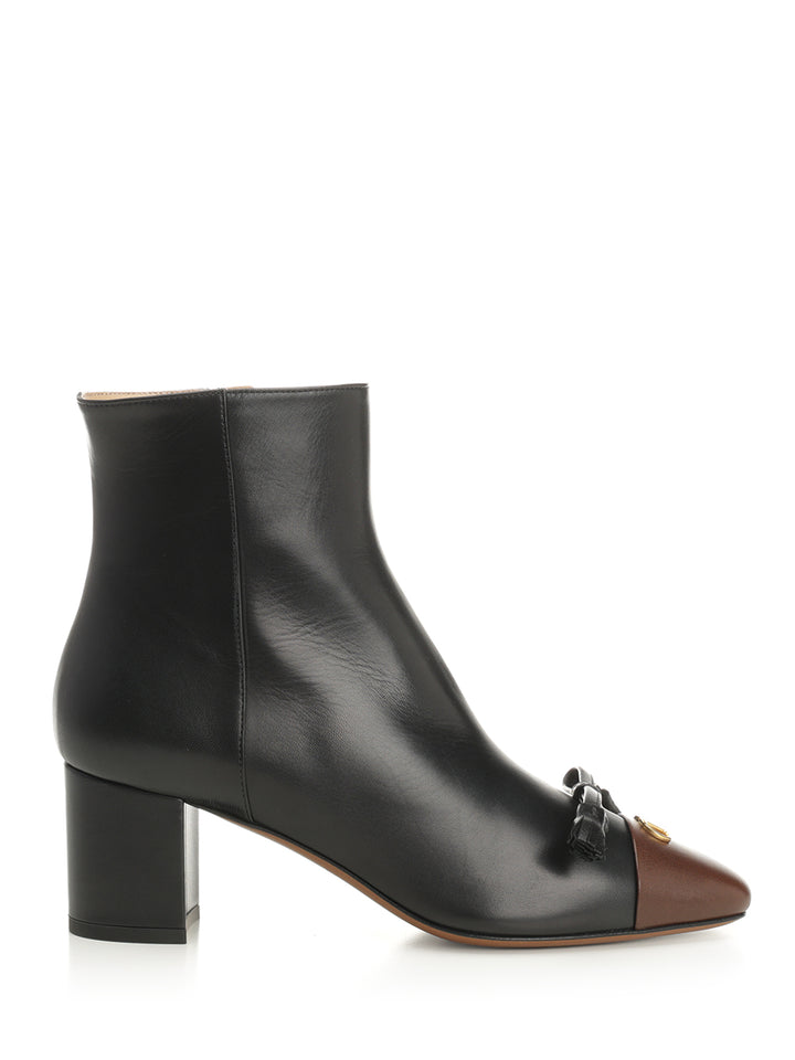 Valentino Garavani Valet Du Roi Ankle Boot Boots - Black | 950bf1c12bfe01ca3a2260539717faf67e984f27