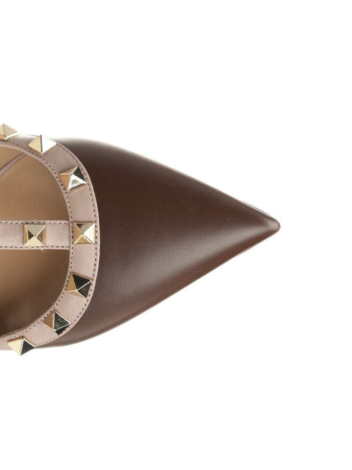 Valentino Garavani Rockstud Pumps - Brown | cd19002117f8fd72121efc79ad6ca5d12caf14e1
