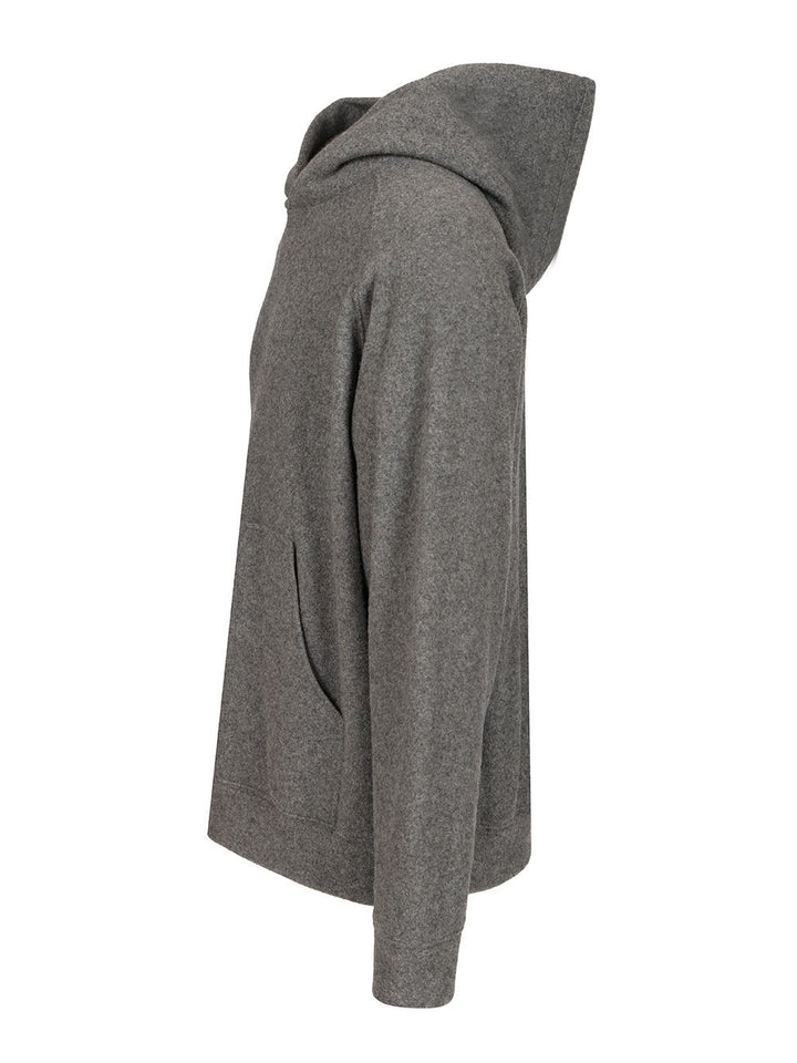 Giorgio Armani Cashemere Hoodie Sweatshirts - Grey | d0467559a44e1c97f84dbffca09ab6ca3c86ba24