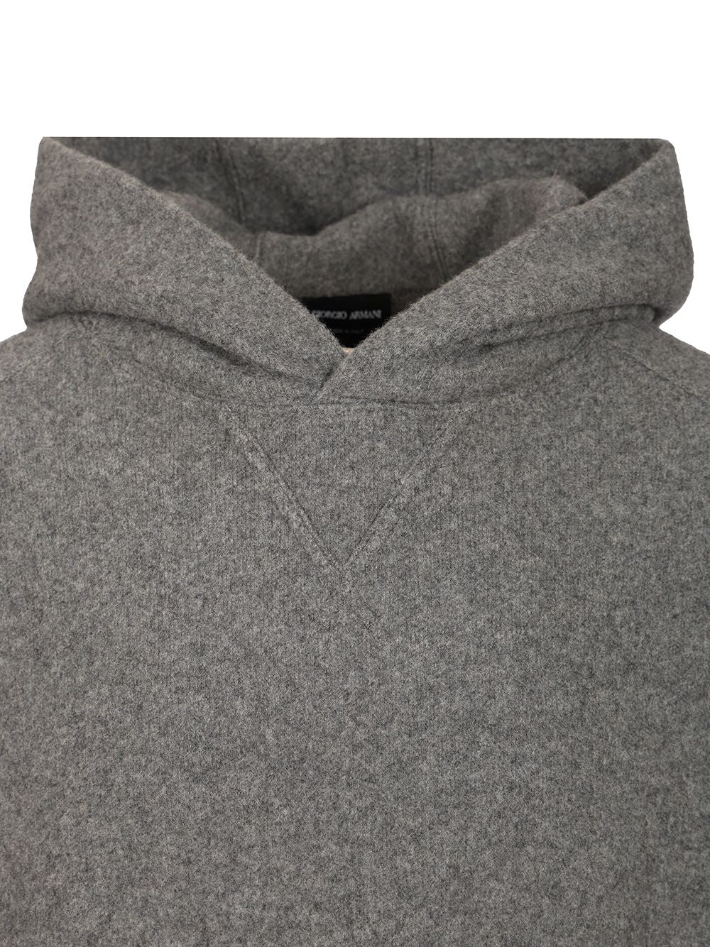 Giorgio Armani Cashemere Hoodie Sweatshirts - Grey | 72afe71b1eef4ec3f346a5b1544ed491341a55b4