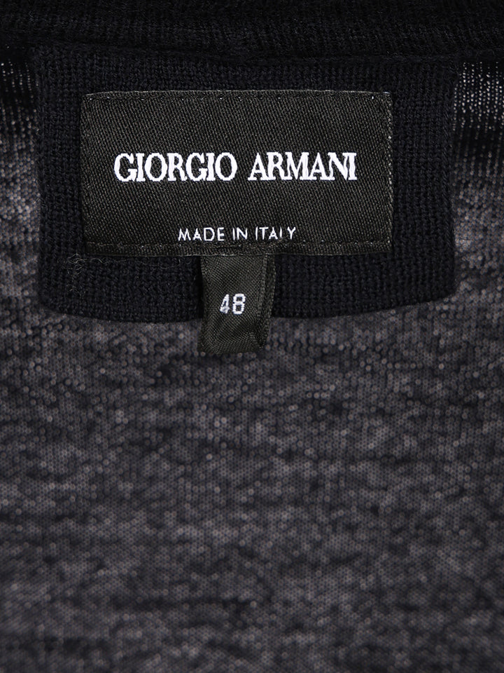 Giorgio Armani Wool Cardigan Knitwear - Blue | a99c6fcaa2c79a10bc353090fc285a0ccbc931ee