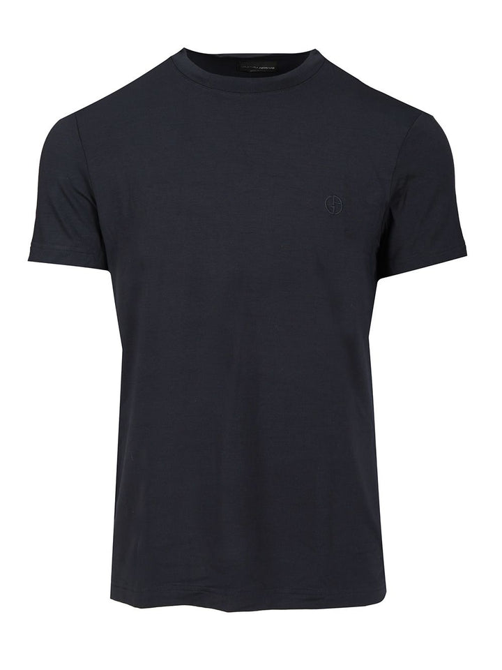 Giorgio Armani Loungewear T-Shirt - Blue | 87c75ae119d62cedf4a273645933a01767b45bd6