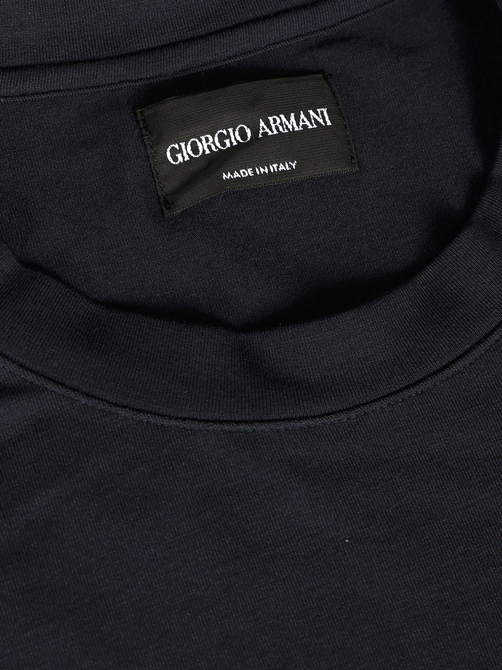 Giorgio Armani Loungewear T-Shirt - Blue | 20f9060d4994cca0e7d776141259f4a8d8ee11c9