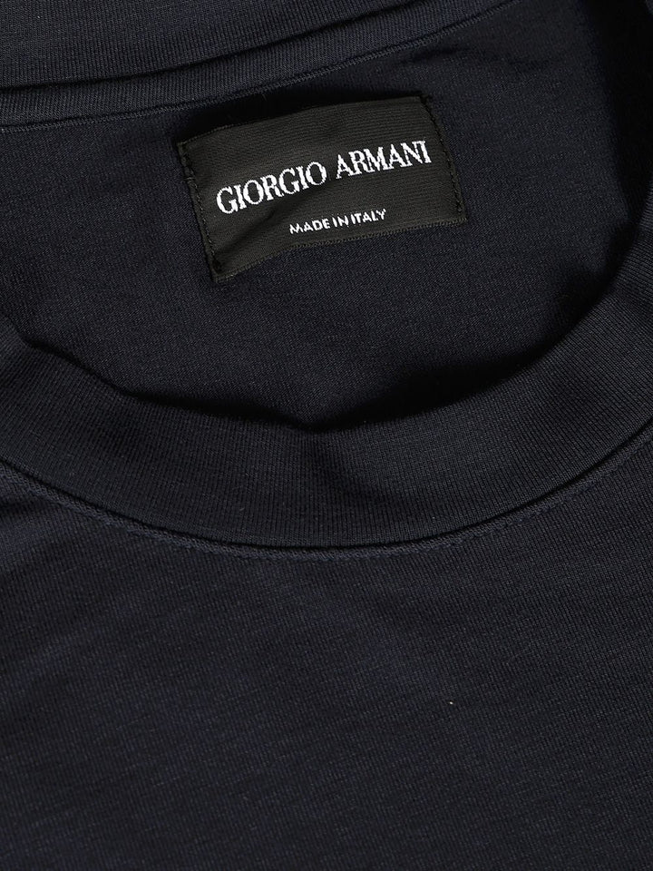 Giorgio Armani Loungewear T-Shirt - Blue | 20f9060d4994cca0e7d776141259f4a8d8ee11c9