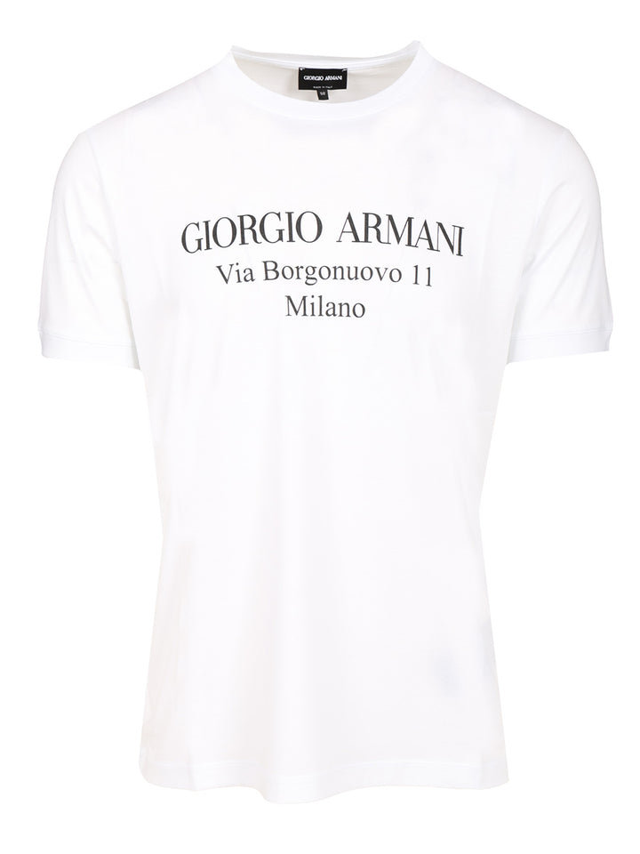 Giorgio Armani Cotton T-Shirt - White | 3863e776e5793274fea57fdbb92935ed44f027b5