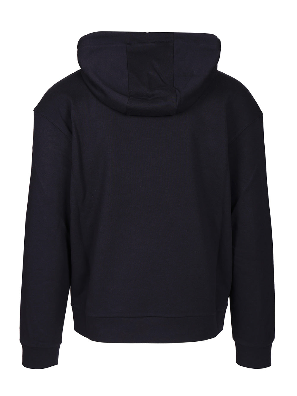Giorgio Armani Cotton And Cashmere Hooded Sweatshirt Sweatshirts - Blue | c1bac769eff8cb7d095ab8283d75974374c8be77