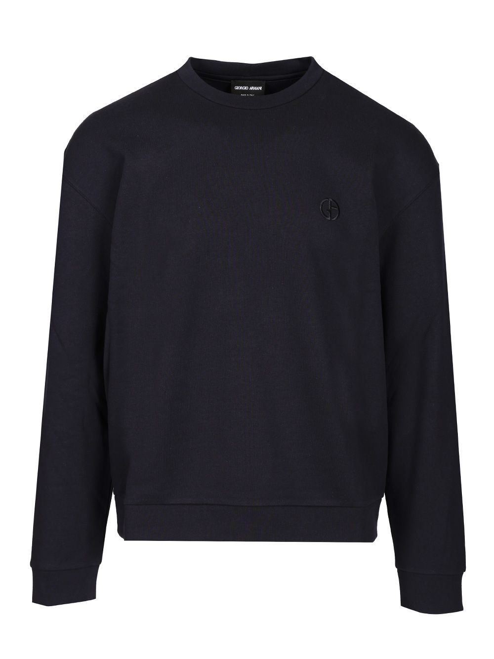 Giorgio Armani Cotton Cashmere Sweatshirt Sweatshirts - Blue | 44f8116d9524df018d8727d4711f3423dac0e1b2