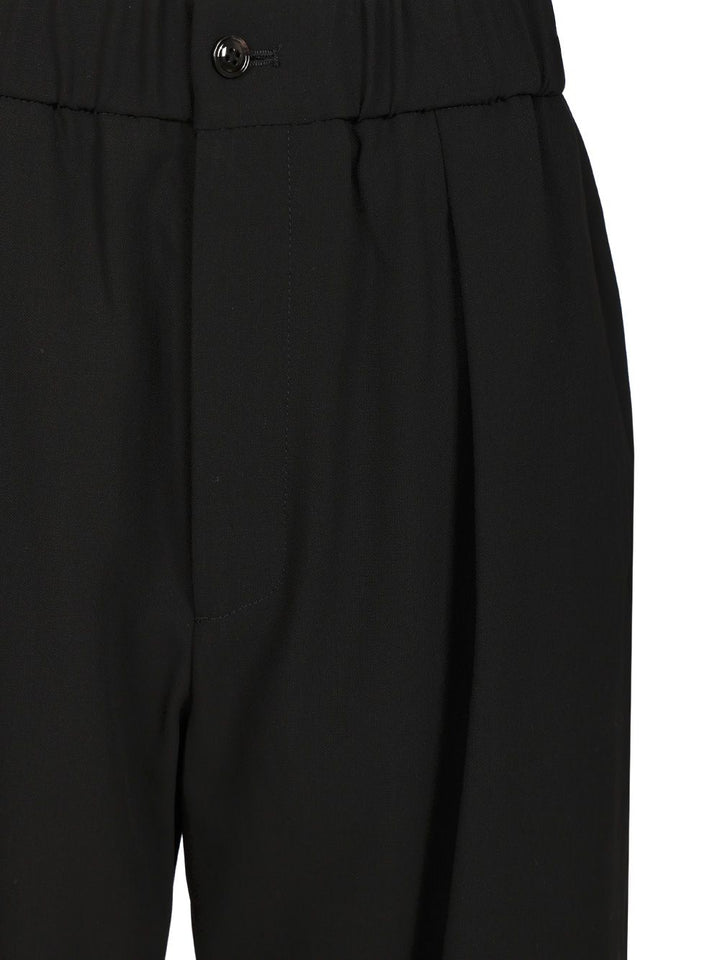 Giorgio Armani Single Pleat Trousers Ties And Bow Ties - Black | 485912dd0f7fb1139f7e90ef5b48dfa020744dfa