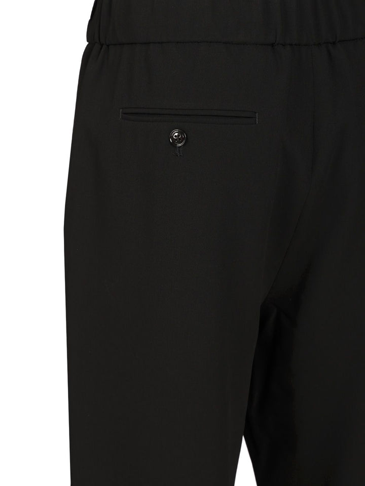 Giorgio Armani Single Pleat Trousers Ties And Bow Ties - Black | d139acf814949b990e8d70ba04d8252723233e9e