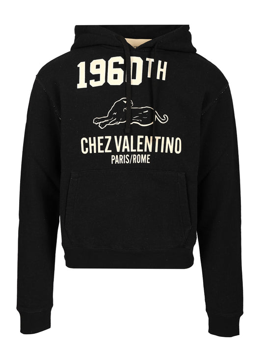 Chez Valentino Sweatshirts Black