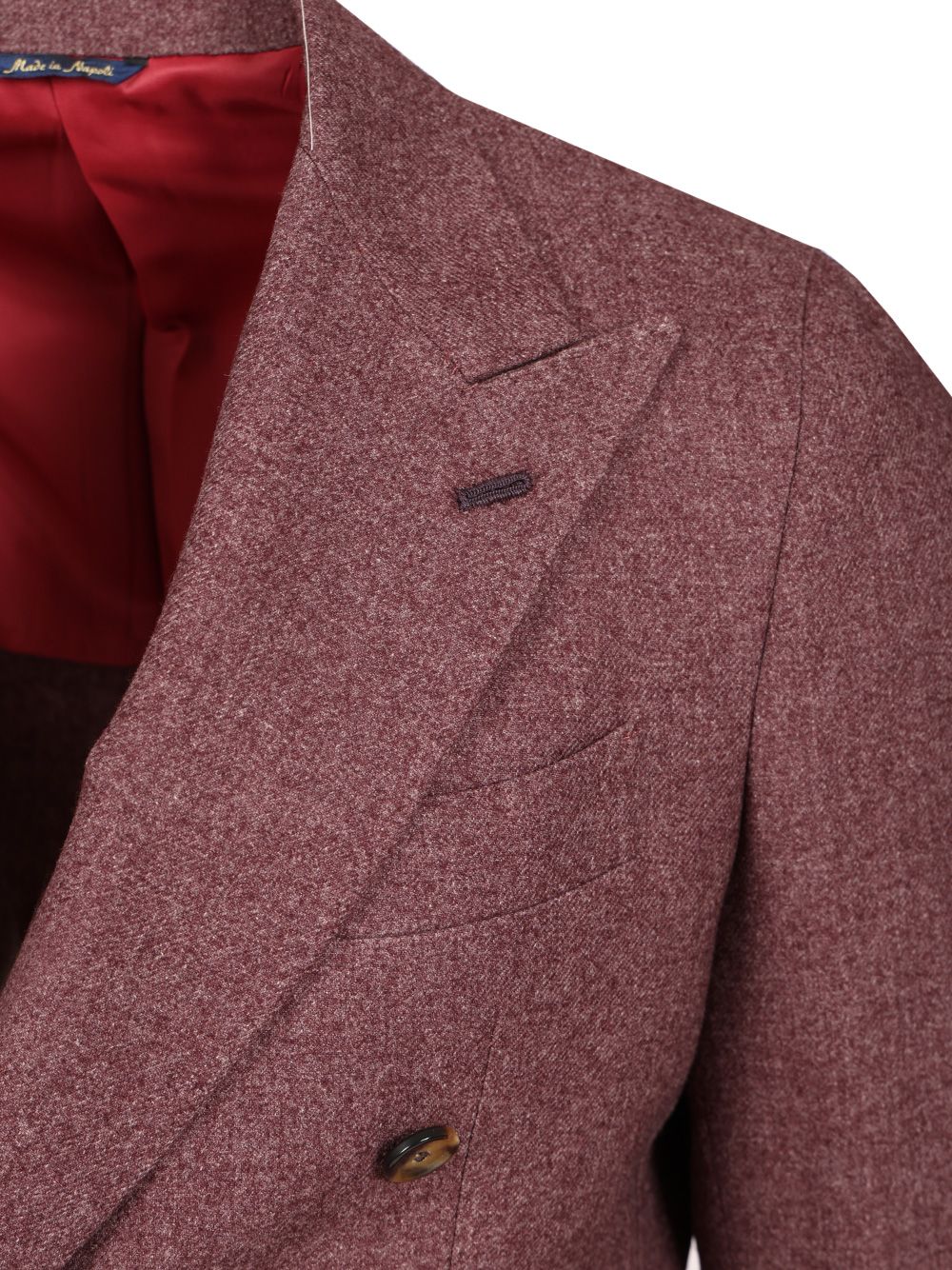 Al Duca D'Aosta Double-Breasted Blazer Jackets - Bordeaux | b9261bac3137bceea454729c951ee4c84f3b668e
