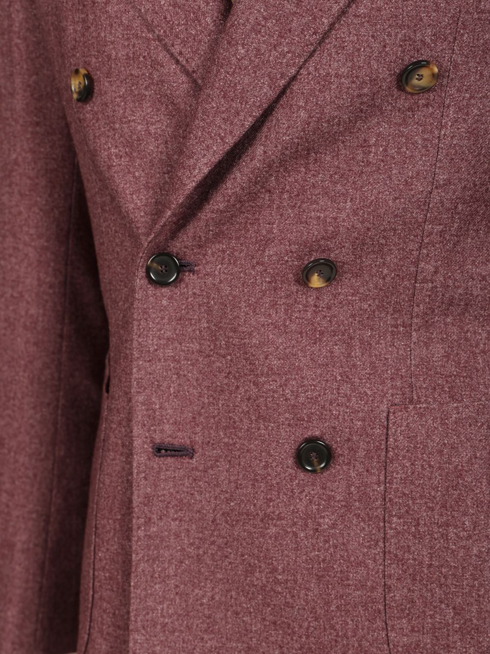Al Duca D'Aosta Double-Breasted Blazer Jackets - Bordeaux | db2f2611031af2851ef5c6e6690f2e3e8ba09193