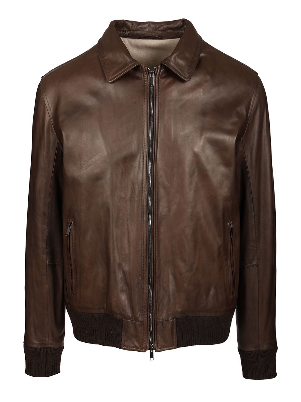 Al Duca D'Aosta Leather Jacket Jackets - Brown | fb94cc8a4af66f2ebd3a0a5c5e4dde3467e51fbe