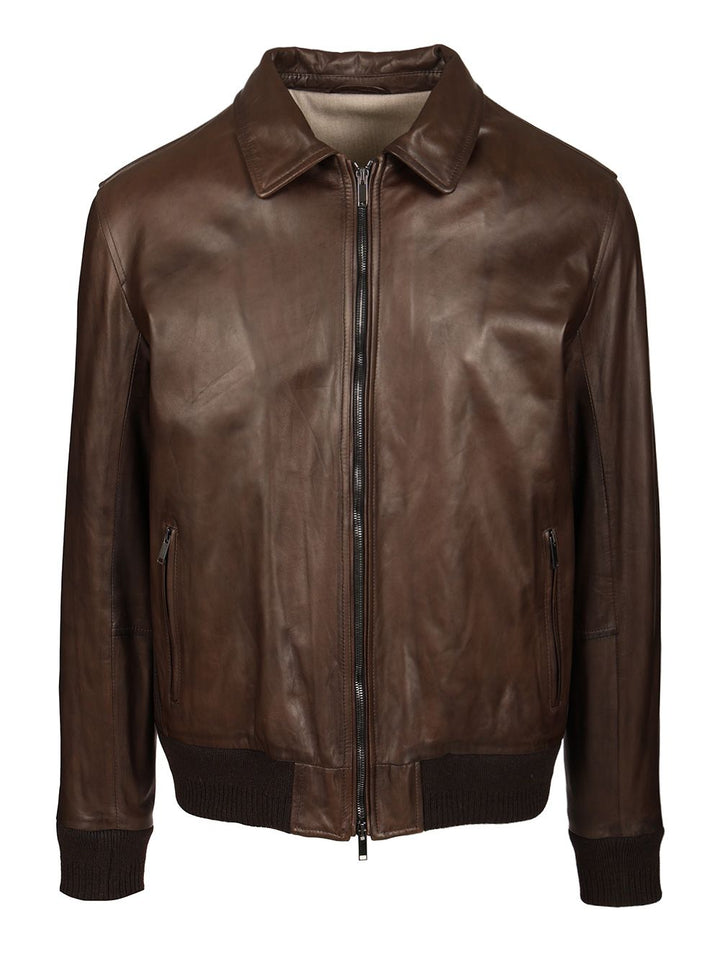 Al Duca D'Aosta Leather Jacket Jackets - Brown | fb94cc8a4af66f2ebd3a0a5c5e4dde3467e51fbe
