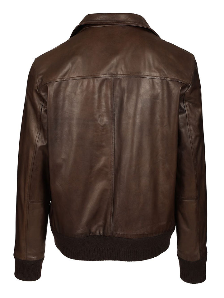 Al Duca D'Aosta Leather Jacket Jackets - Brown | db782affa5f2b117acf33cd9b6abed3f7c6a5ff5
