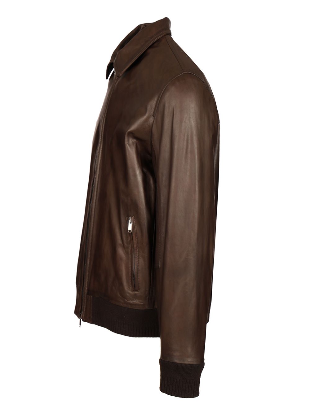 Al Duca D'Aosta Leather Jacket Jackets - Brown | 6ef9da757a7736373c66ff21ea54b7ed7f0ad531