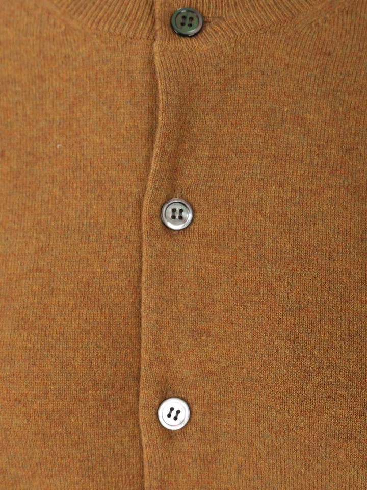 Comme Des Garcons Play Wool Cardigan Knitwear - Beige | 07745d8b5b345ca7391cb62ae8cbd2c751502cc3