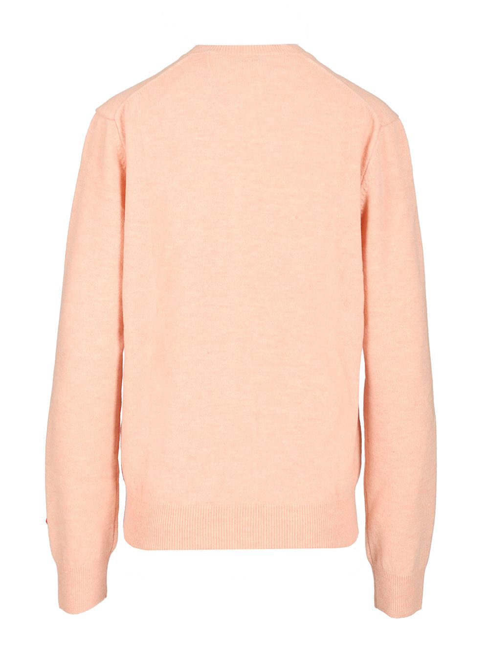 Comme Des Garcons Play Wool Cardigan Knitwear - Rose | 28ca8747217d67175464e2c11c4bcffc3feb1cef