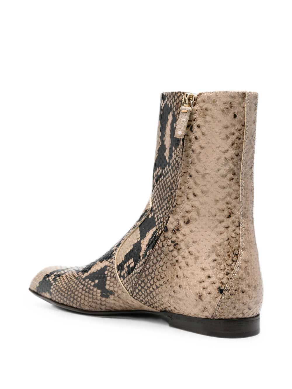 Khaite Boots ankle - Nude & Neutrals | 328f9230acbba133f6e82618a706a0fdf61df085