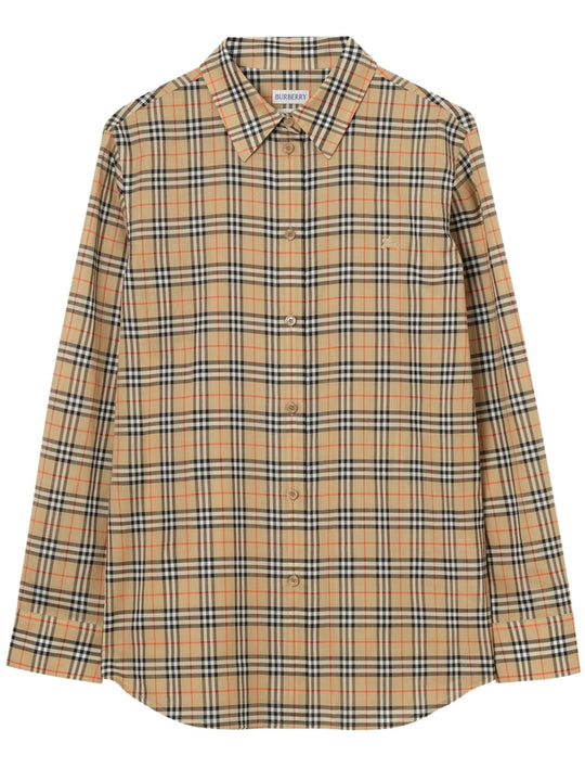 Classic Fit Check Cotton Shirt