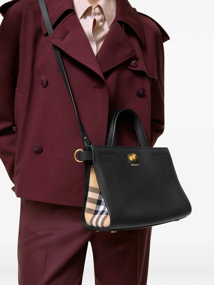 Burberry London England Handbag - Black | fef26b2f82a49c6cc356e0d761ef35ac86b15da0