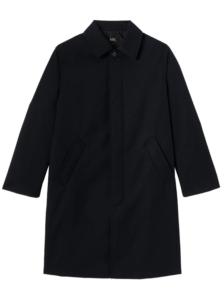 A.P.C. Trench & raincoat - Blue | 897fbfbd8cdc55c0dbcea7b7cbd7ec5a5d5357fd