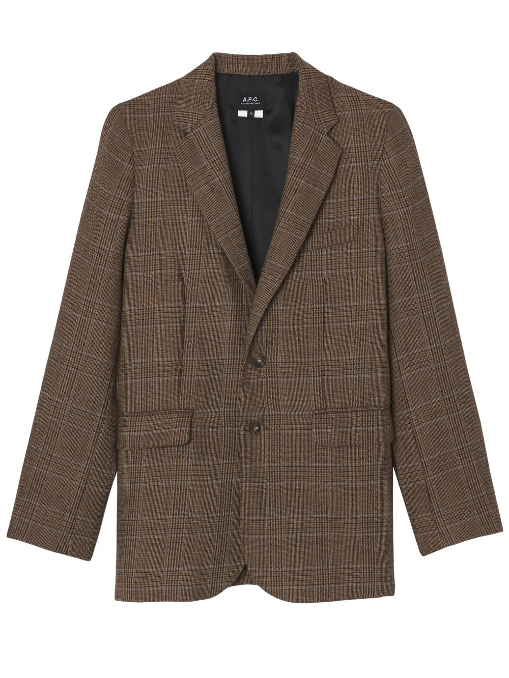 A.P.C. Blazer - Brown | 707f1673f6d910f74b1879350a6cd299b3f32163