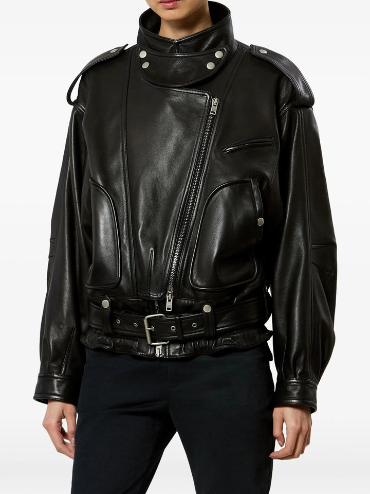 Isabel Marant Leather - Black | 096291813e562942785dbdea23add588fa12a619