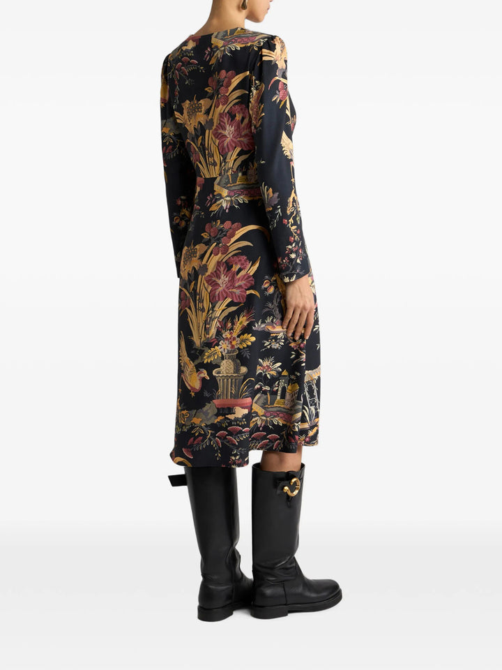 Etro Midi dresses - Blue | 6bf28a42854b5a48bdf81c0a90b7fa1dc2336d88