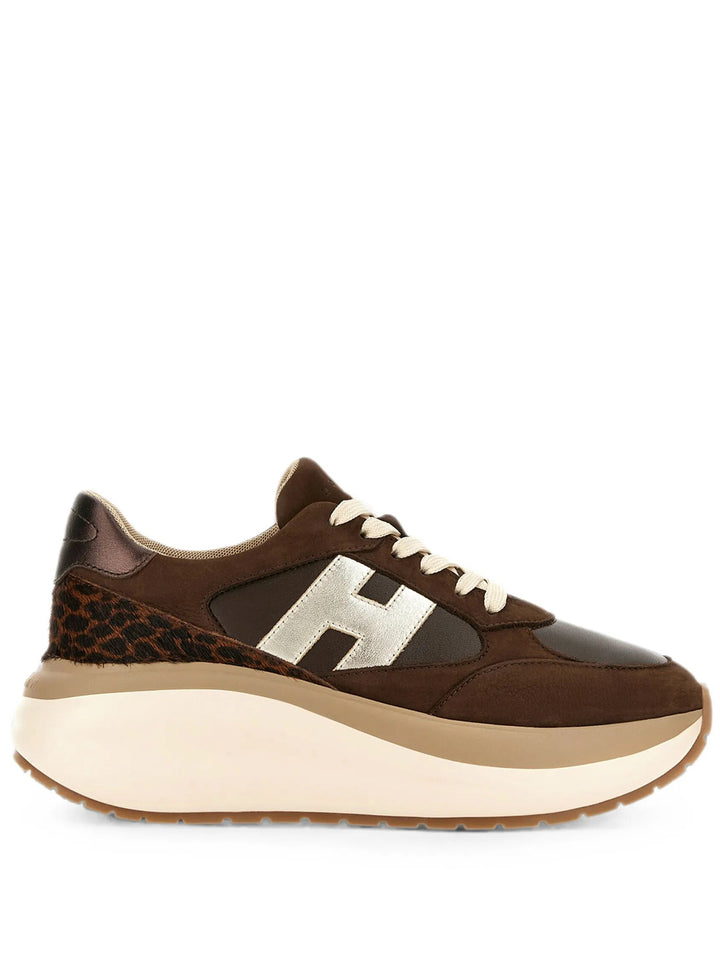 Hogan Sneakers - Brown | e59e974a2a838cba6e1a06f78569422813ab0470