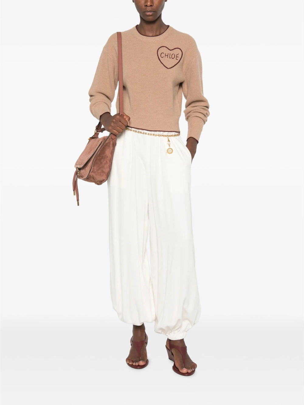 ChloÉ Pullover - Brown | 9134ec84831c3c7164ed36b86754a87b42358e50