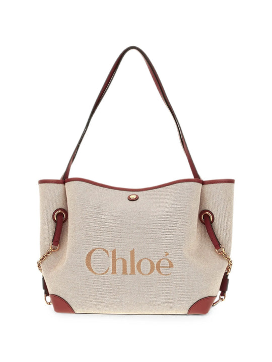 ChloÉ Clover Canvas Bag To Be Carried In Two Ways