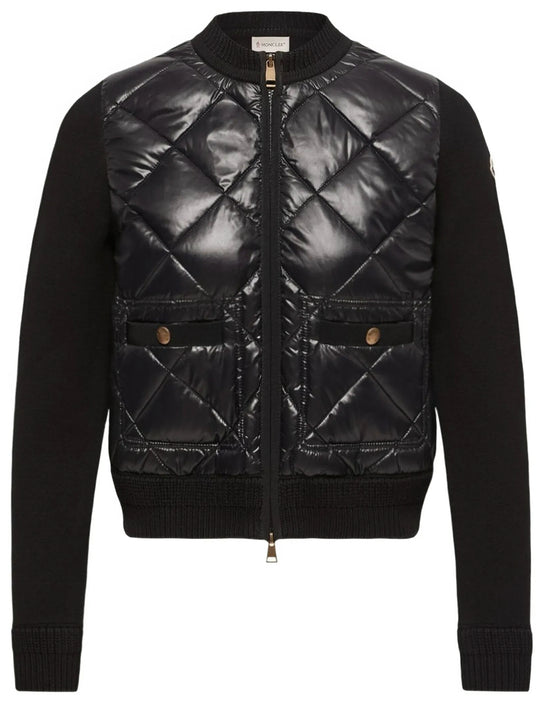 Cotton Padded Cardigan