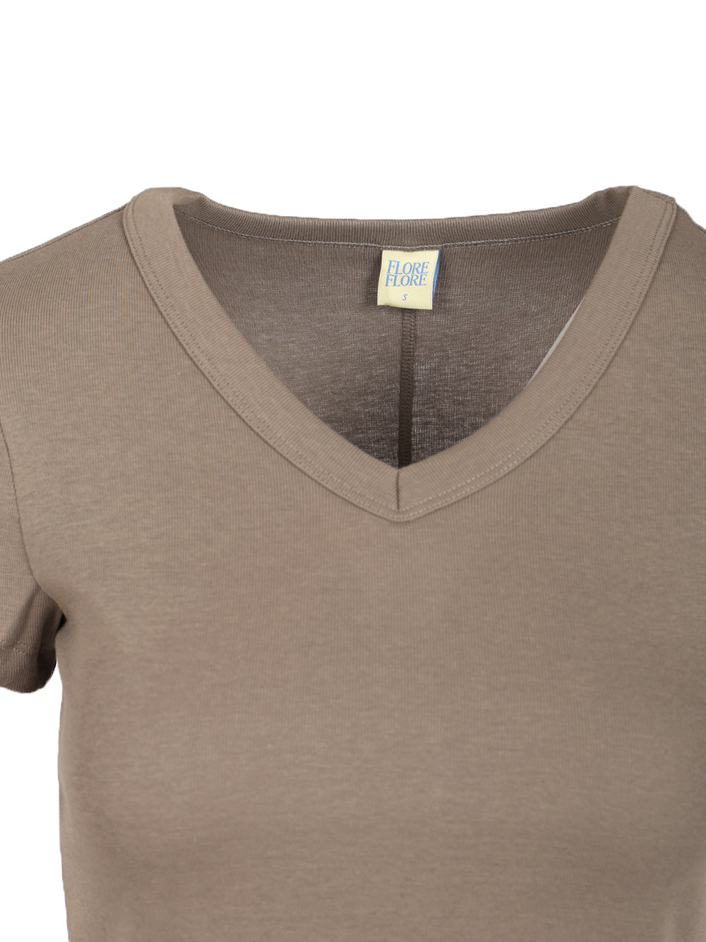 Flore Flore  Jill Baby T-Shirt - Brown | 40ac089619eaf68d5ddef4ba76f367f4c33fc5e7