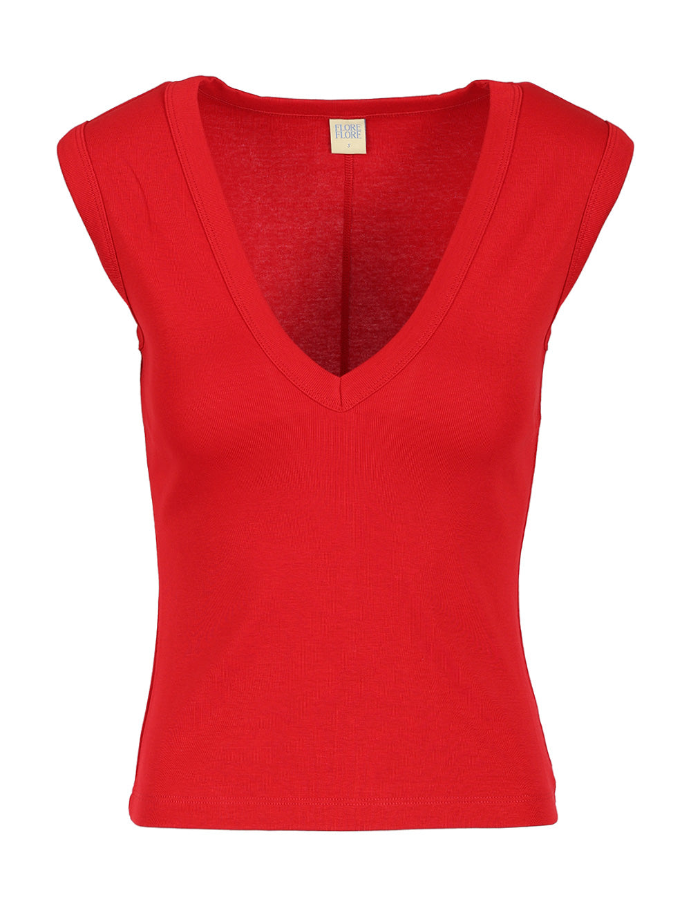 Flore Flore  Dewi Tops - Red | 8063faccd8c5549e4009b11778dcb47d09b2ea0c