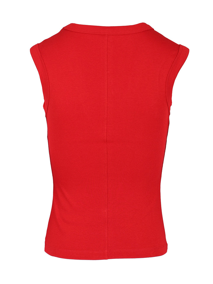 Flore Flore  Dewi Tops - Red | 407692f38a80f7ae297ffd0357cfe860d79afa74